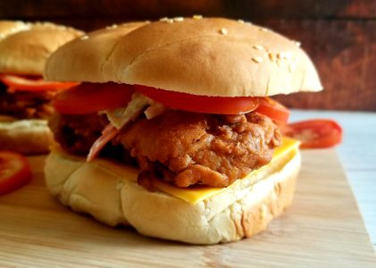 Fried Chicken Burger