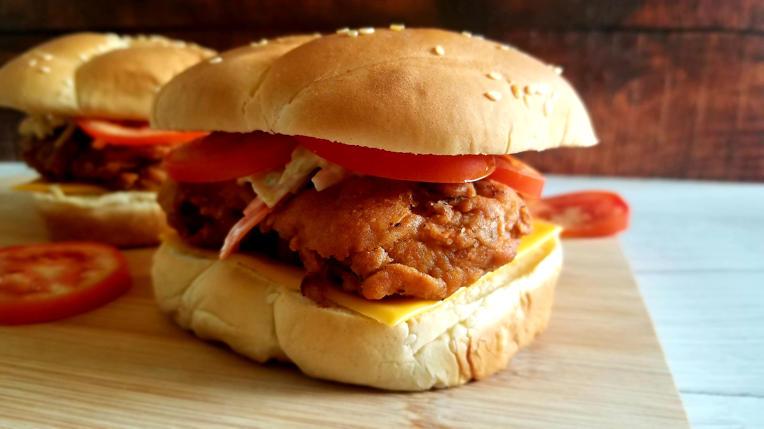 Fried Chicken Burger