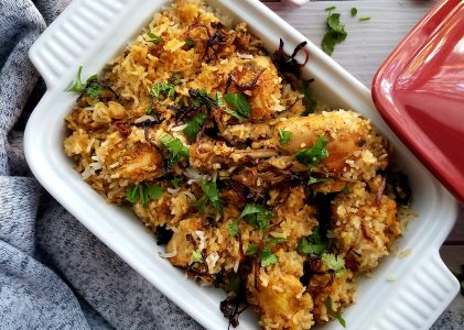 Hyderabadi Chicken Biryani