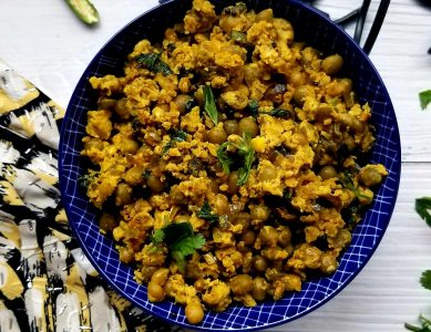 Egg Mutter Bhurji