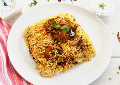 Shrimp Biryani